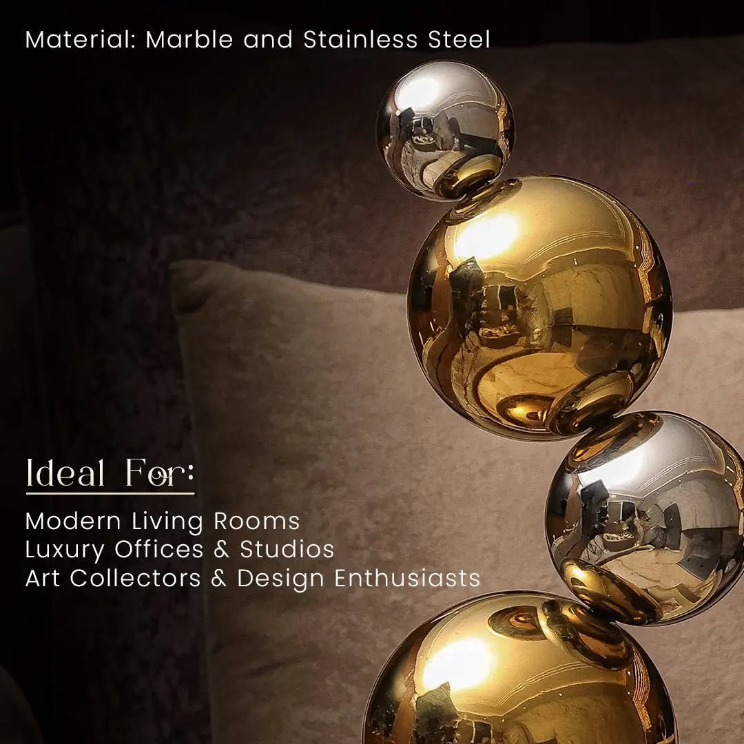 Decor Objects Geometric Spheres - Daamaira Home and Living Ltd