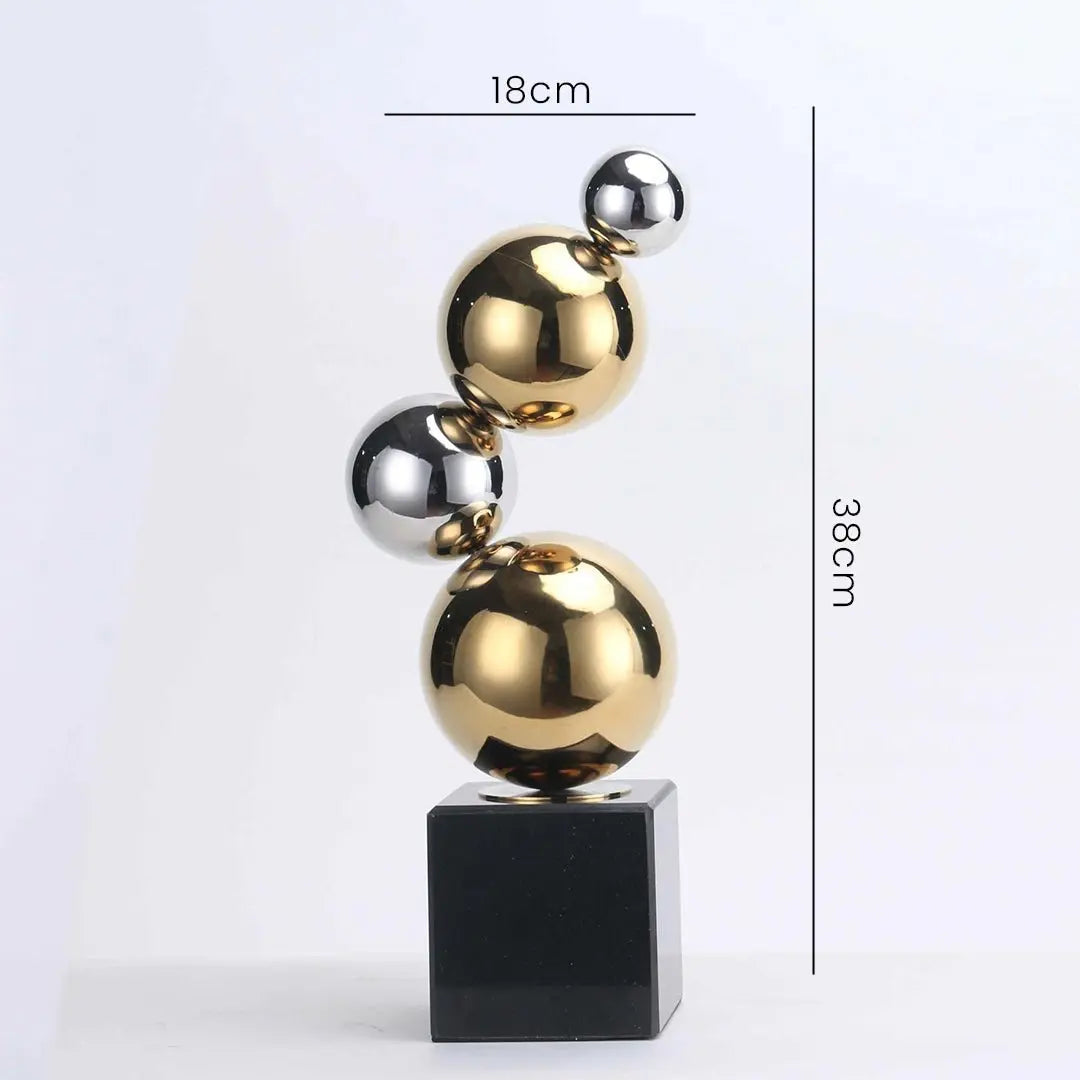 Decor Objects Geometric Spheres - Daamaira Home and Living Ltd
