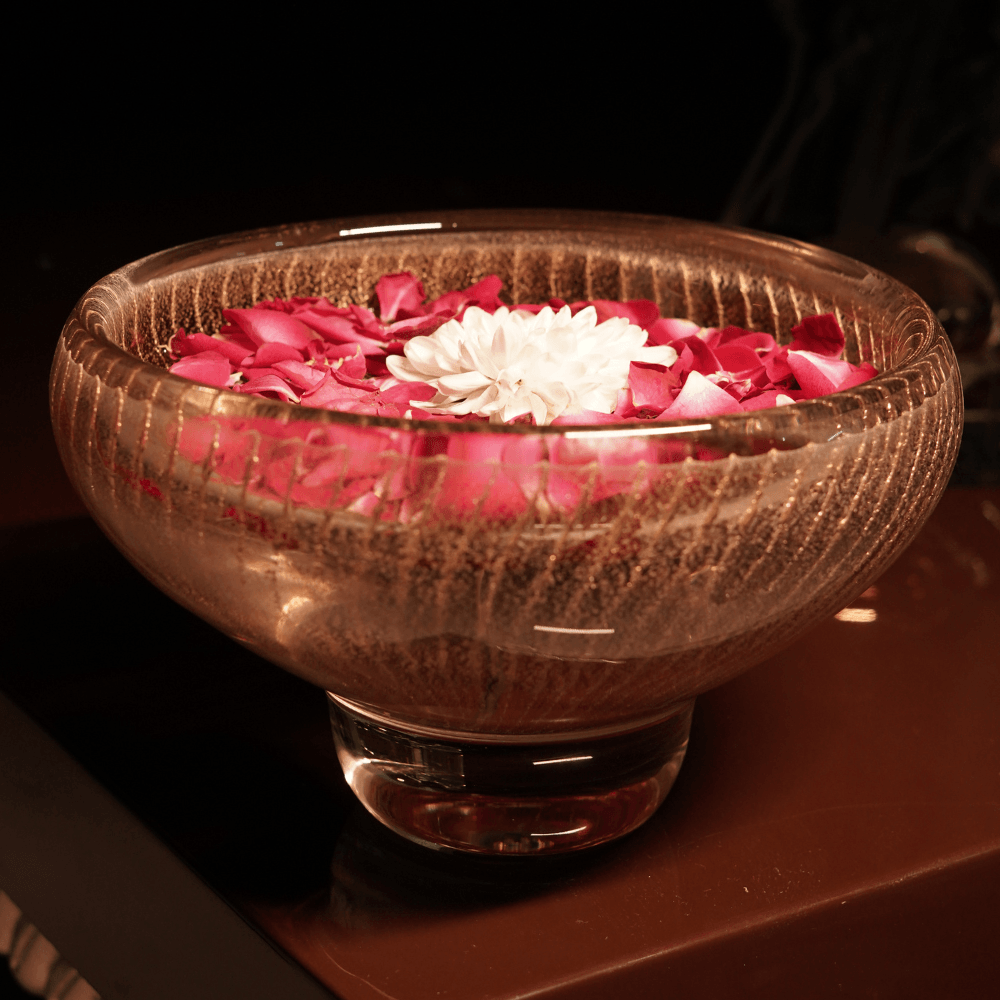 Decorative Bowls Golden Line Bowl - Daamaira Home and Living Ltd