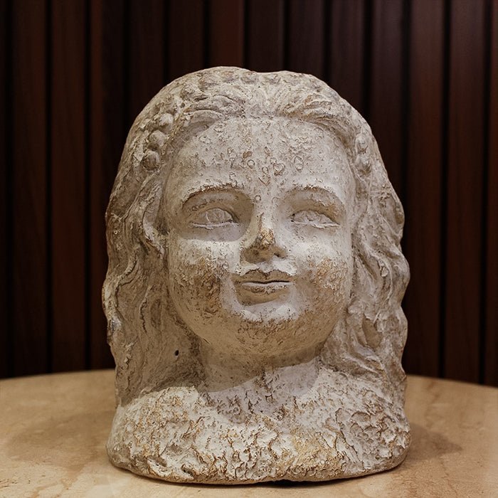 Japanese Head Statue 3 - view 2