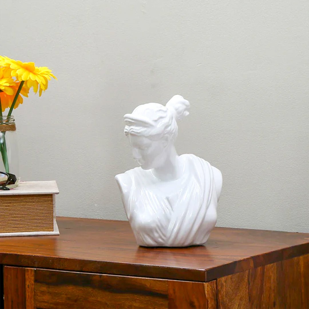 Sculptures & Figurines Jolie Bust Statue - Medium - Daamaira Home and Living Ltd