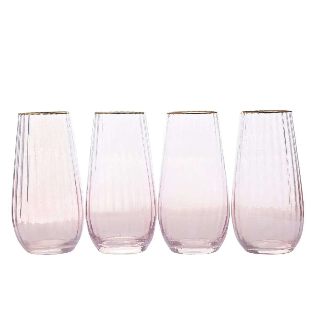 Drinking Glasses Lush Set Of 4 High Ball Glasses - Daamaira Home and Living Ltd
