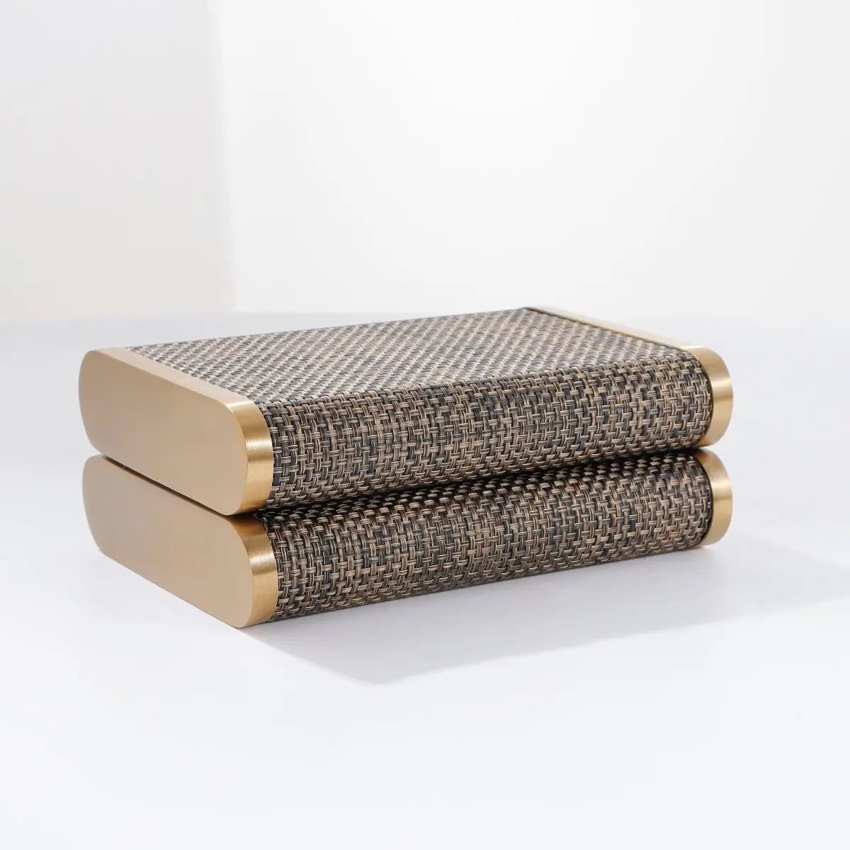 Storage Box Luxury Time Piece/Jewel Box - Brown - Daamaira Home and Living Ltd