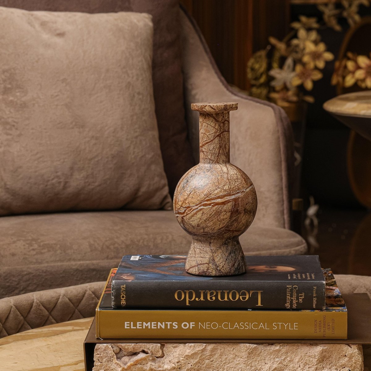 Decor Objects Marble Decor Piece - Daamaira Home and Living Ltd