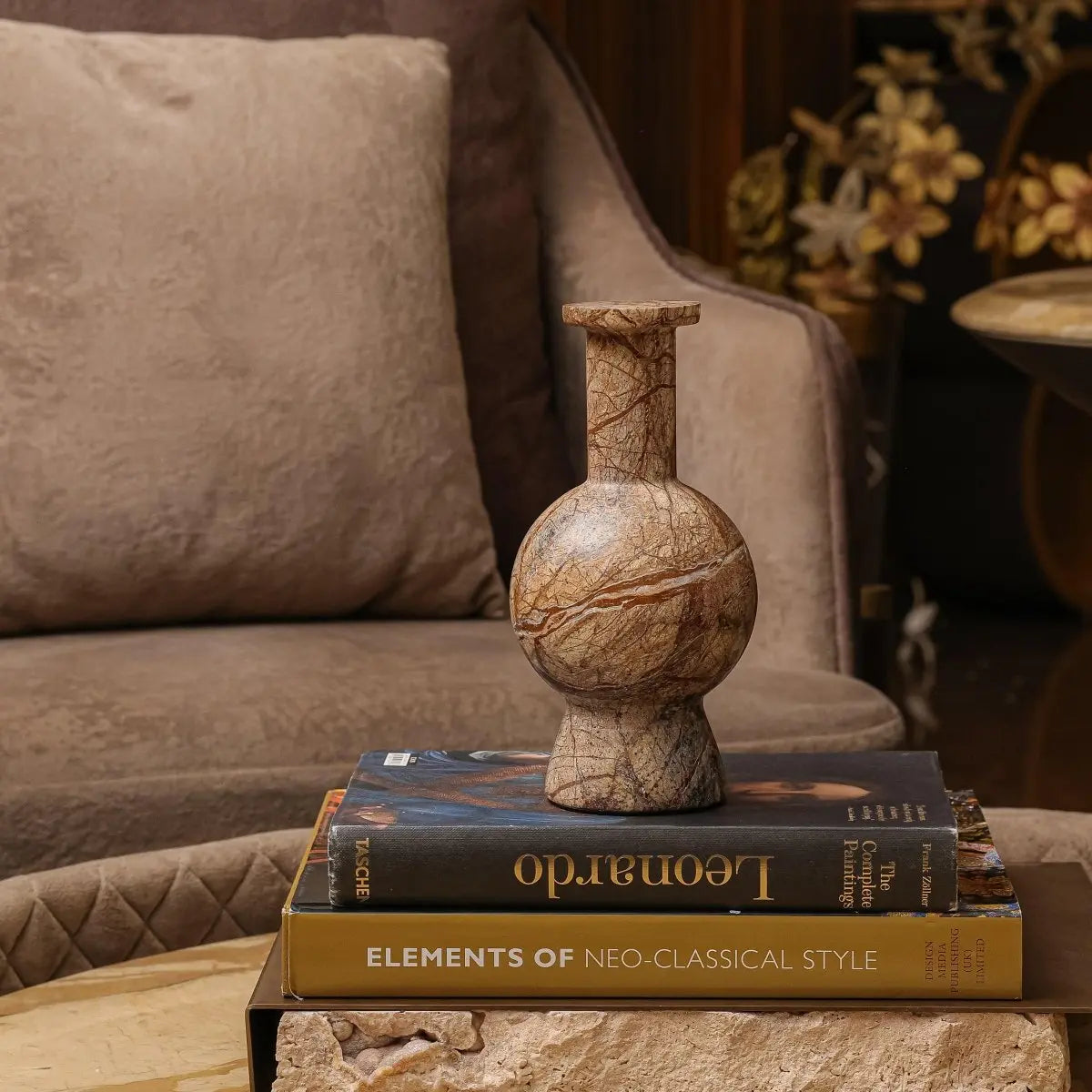 Decor Objects Marble Decor Piece - Daamaira Home and Living Ltd