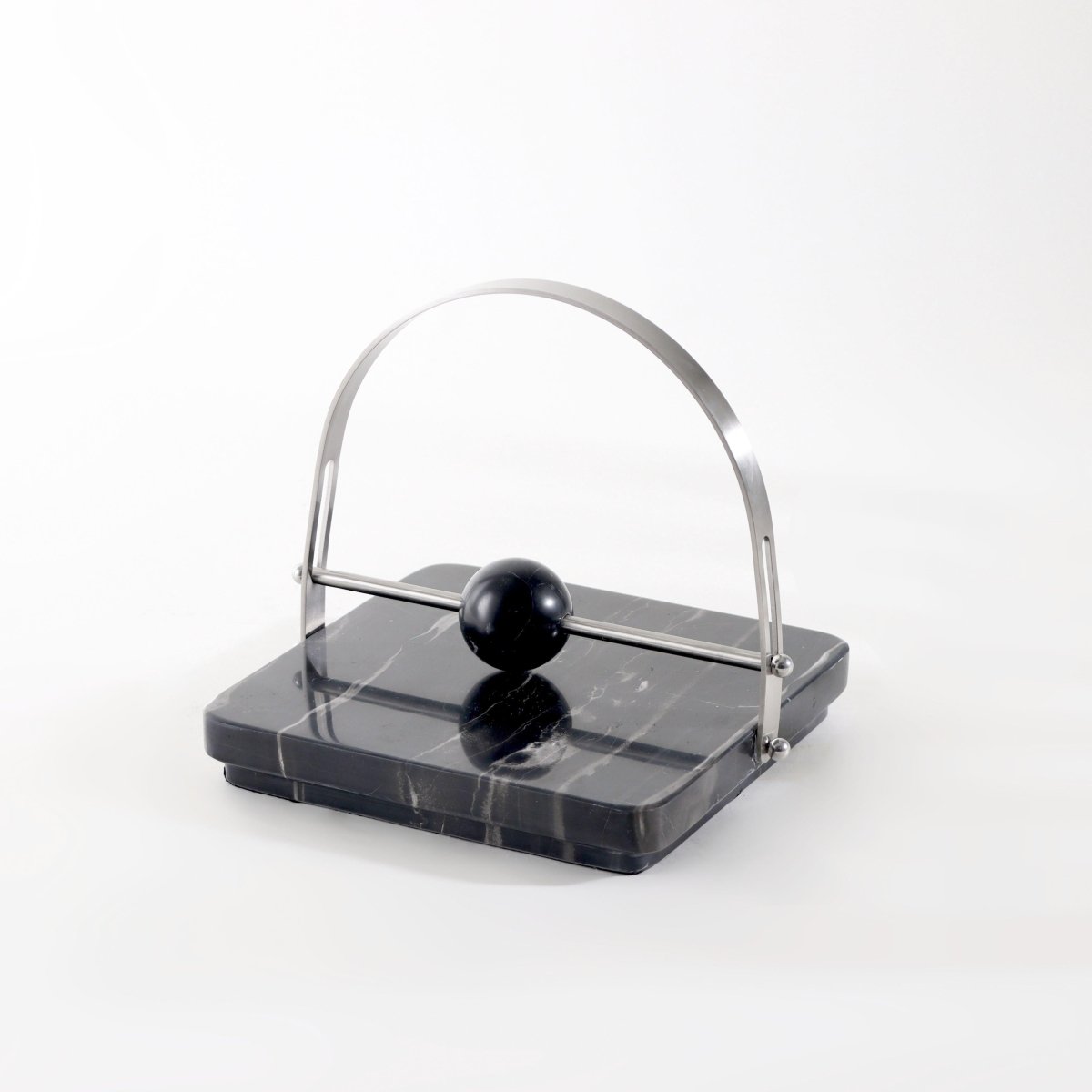 Sculptures & Figurines Marble Loop Napkin Holder - Daamaira Home and Living Ltd