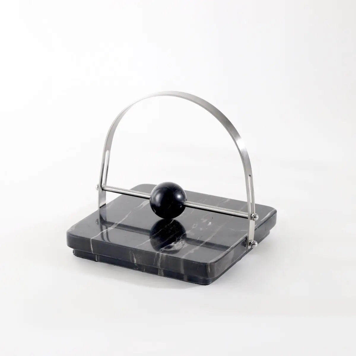 Sculptures & Figurines Marble Loop Napkin Holder - Daamaira Home and Living Ltd