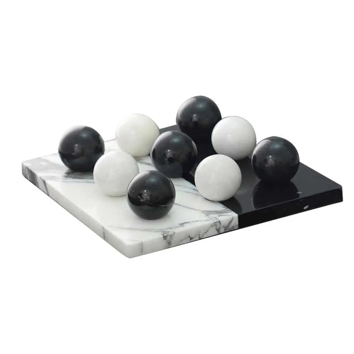 Decor Objects Marble Tic Tac Toe - Daamaira Home and Living Ltd