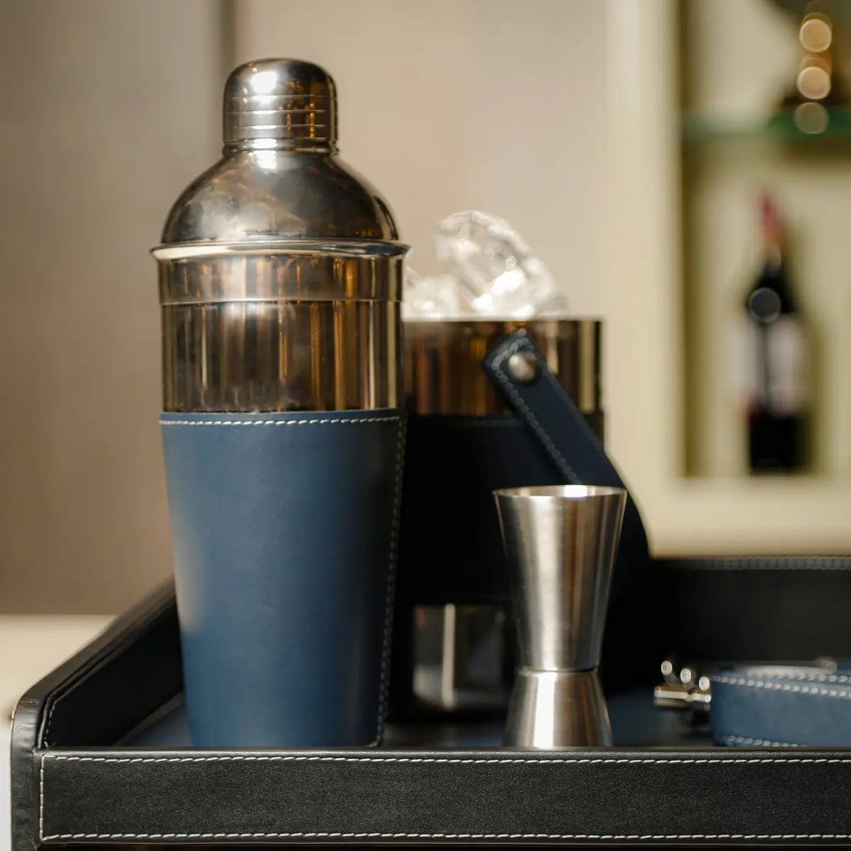 Montaigne Bar Tray & Cocktail Set - Daamaira Home and Living Ltd