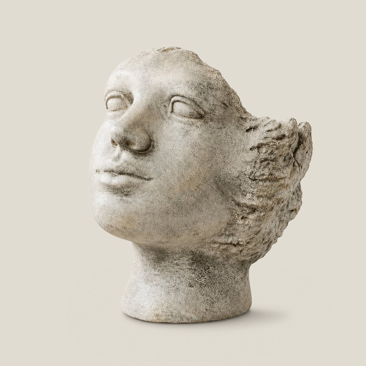 Sculptures & Figurines Muse Sculpted Face - Daamaira Home and Living Ltd