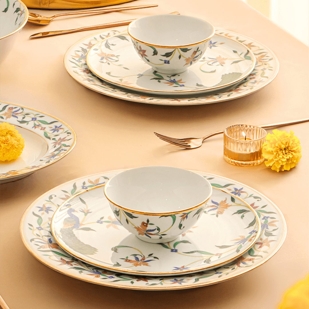 DINNER SET Noritake BOUNTIFUL GARDEN 21PC DINNER SET - Daamaira Home and Living Ltd