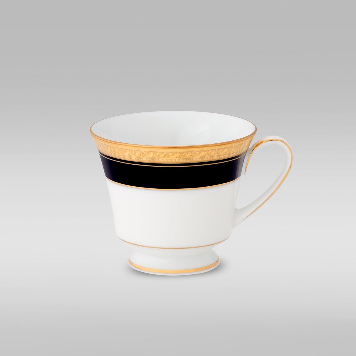 TEA SET Noritake CRESTWOOD COBALT GOLD 12PC TEA SET - Daamaira Home and Living Ltd