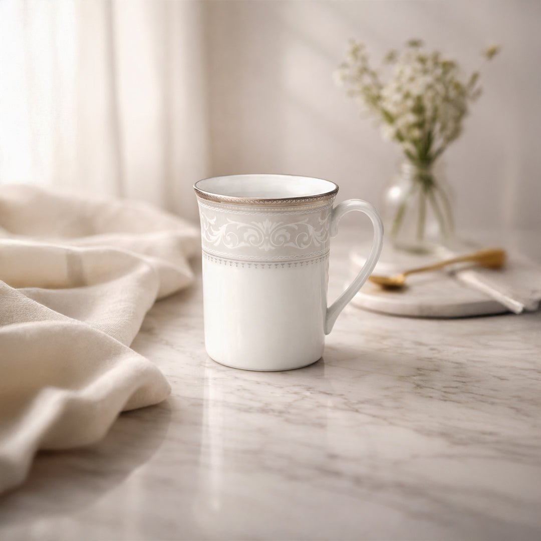 MUGS Noritake GLENDONALD PLATINUM MUG - Daamaira Home and Living Ltd