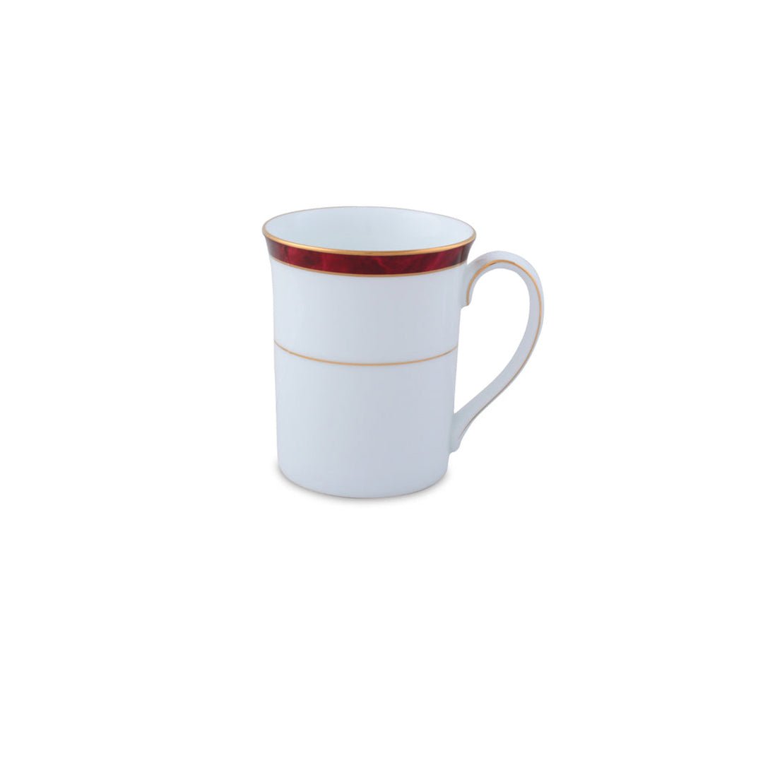 MUGS Noritake MARBLE RED MUG - Daamaira Home and Living Ltd