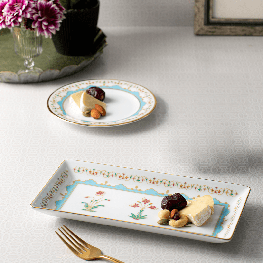 RECTANGULAR TRAY Noritake ROYAL BLOSSOM RECTANGULAR TRAY - Daamaira Home and Living Ltd