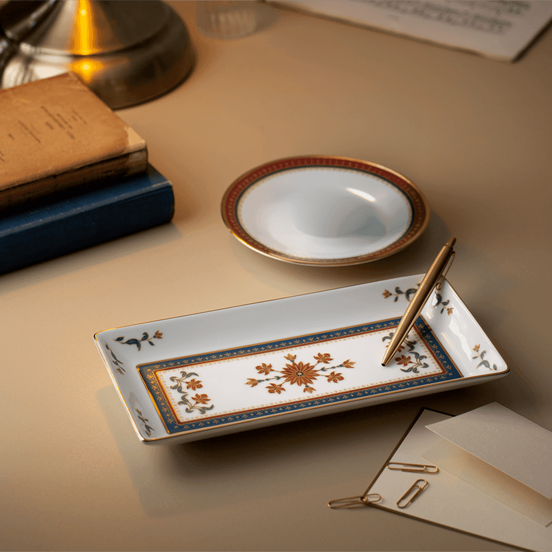 RECTANGULAR TRAY Noritake ROYAL PROMENADE RECTANGULAR TRAY - Daamaira Home and Living Ltd
