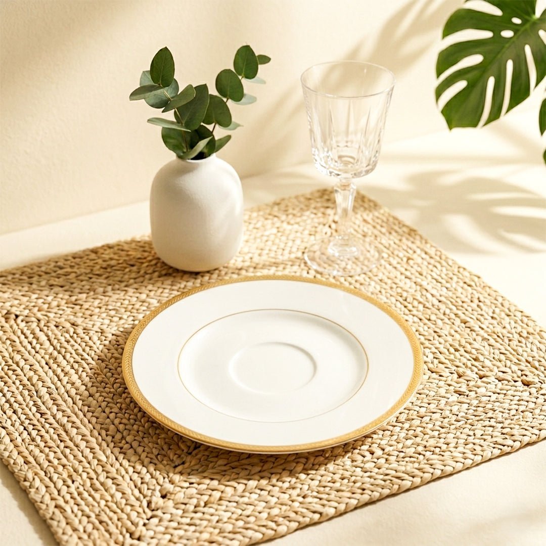 DINNER SET Noritake TOORAK GOLD 21PC DINNER SET - Daamaira Home and Living Ltd