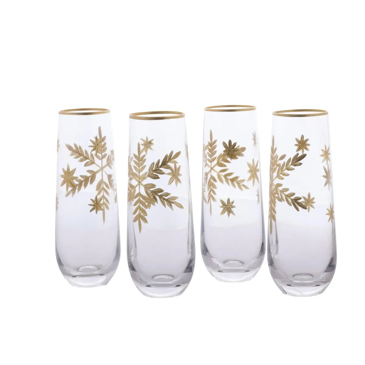 Drinking Glasses Paris Set Of 4 Tall Glasses - Daamaira Home and Living Ltd