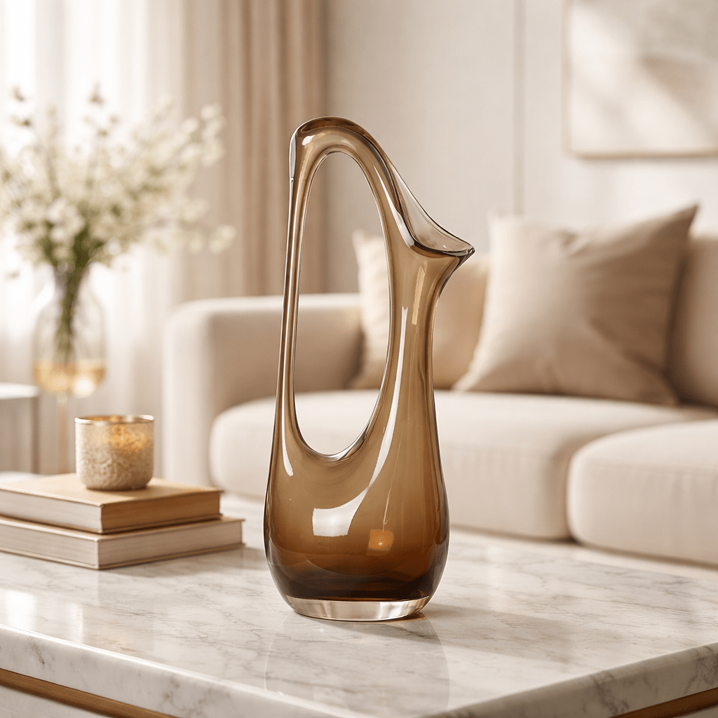 Decor Objects Penguin Sculpture - Smoke Grey - Daamaira Home and Living Ltd
