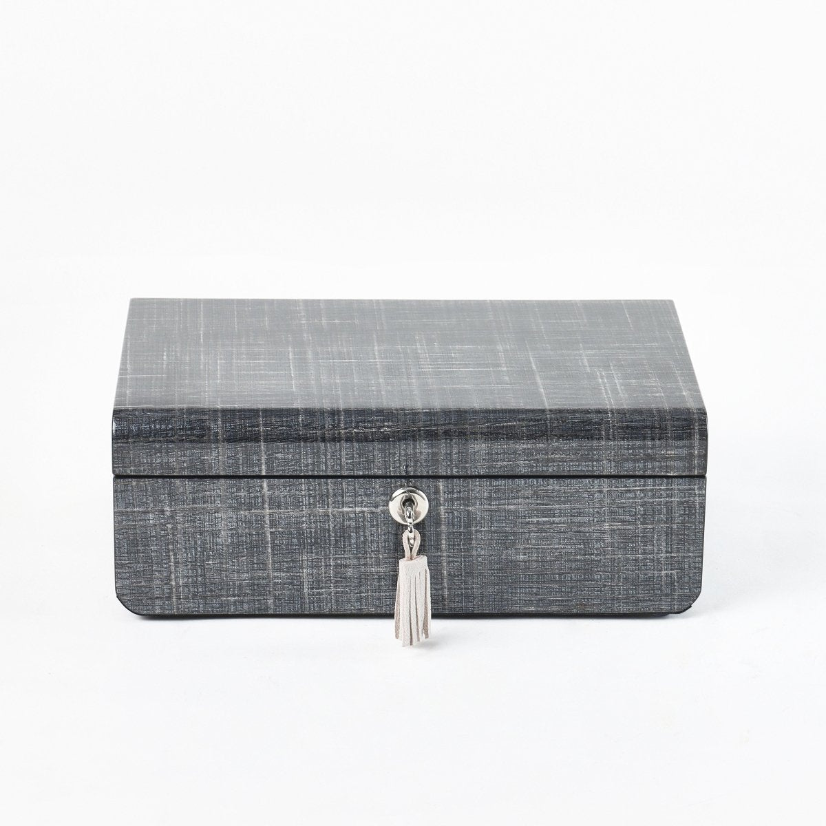 Storage Box Radiance Time Piece/Jewel Box With Lock - Daamaira Home and Living Ltd