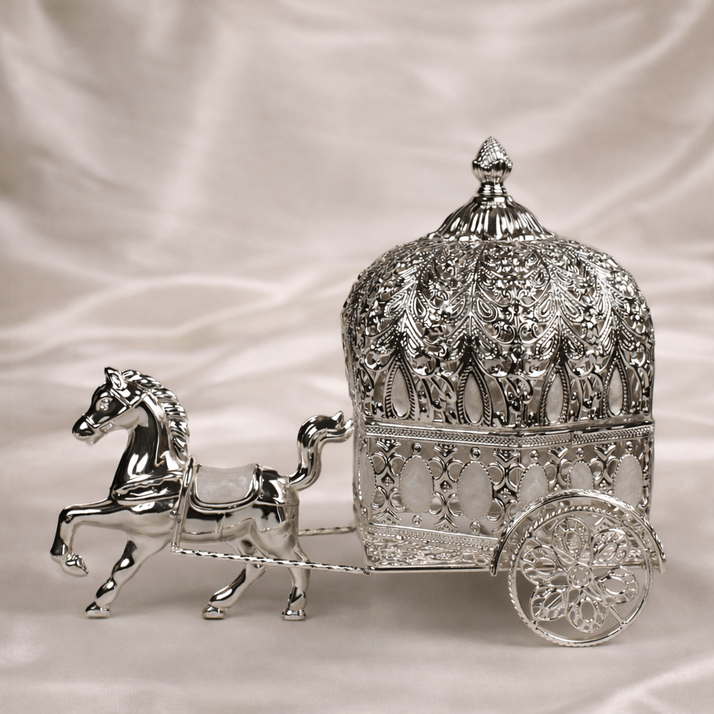 Royal Dome Horse Cart Gift Decor - Daamaira Home and Living Ltd