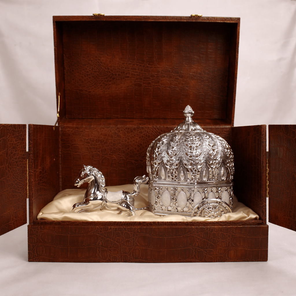 Royal Dome Horse Cart Gift Decor - Daamaira Home and Living Ltd