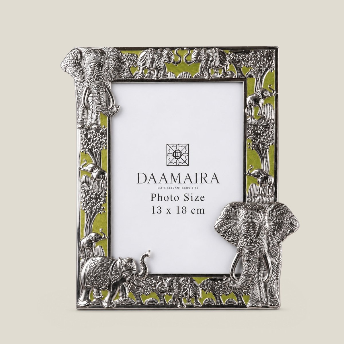 Royal Elephant Photo Frame (13 x 18 cm) - Daamaira Home and Living Ltd