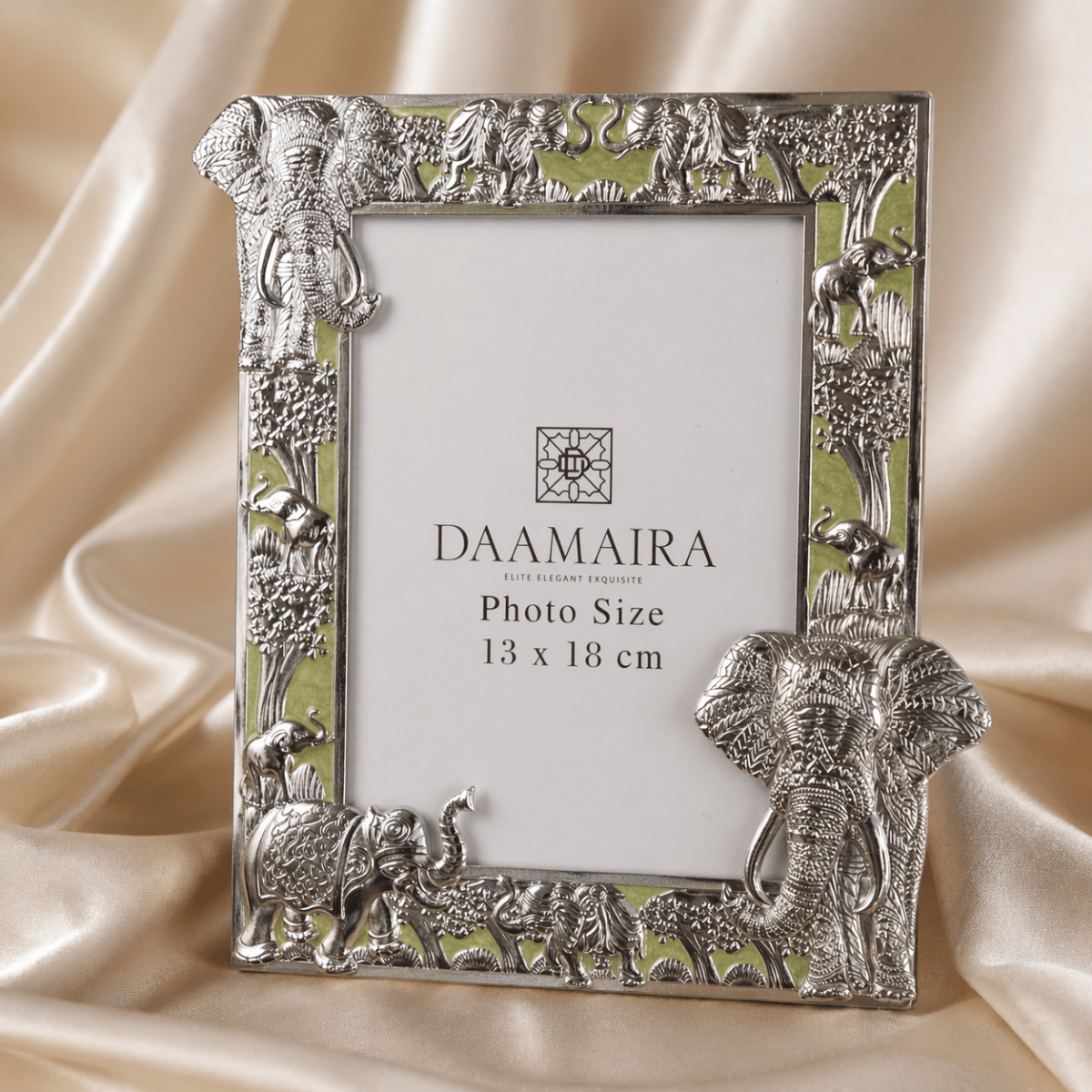 Royal Elephant Photo Frame (13 x 18 cm) - Daamaira Home and Living Ltd