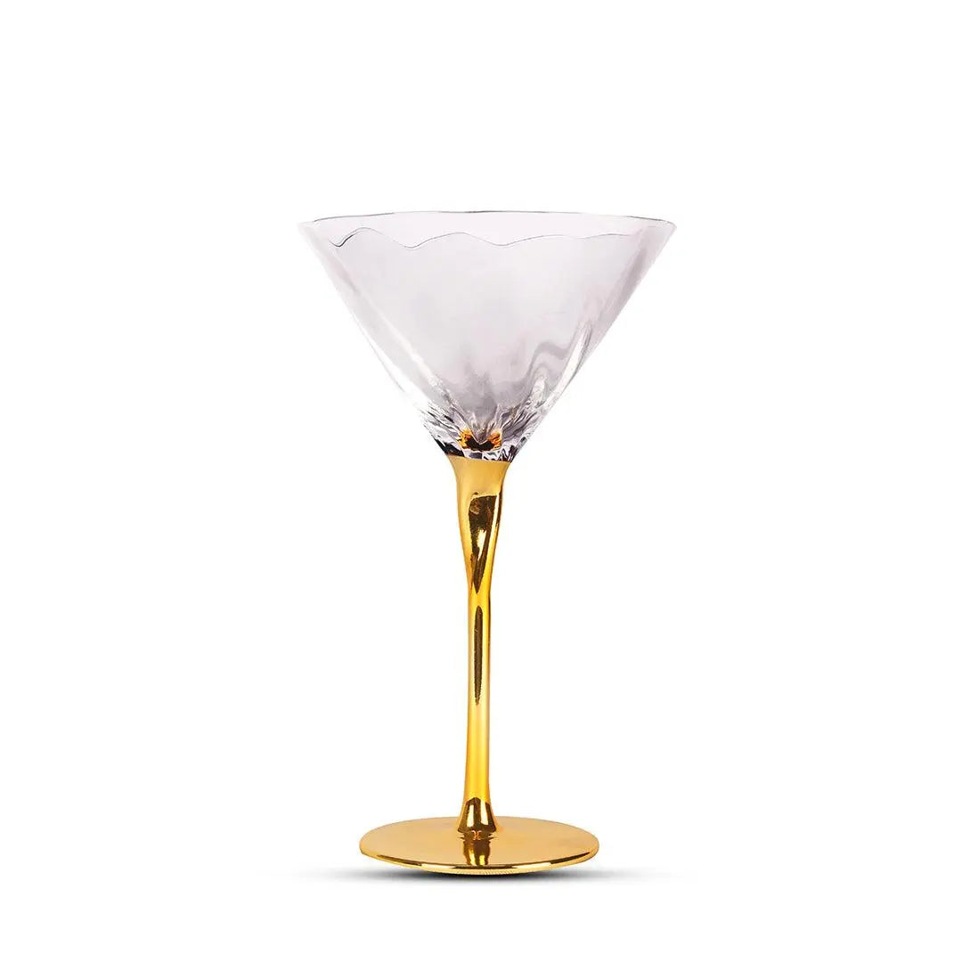 Drinking Glasses Royale Set Of 4 Martini Glasses - Daamaira Home and Living Ltd