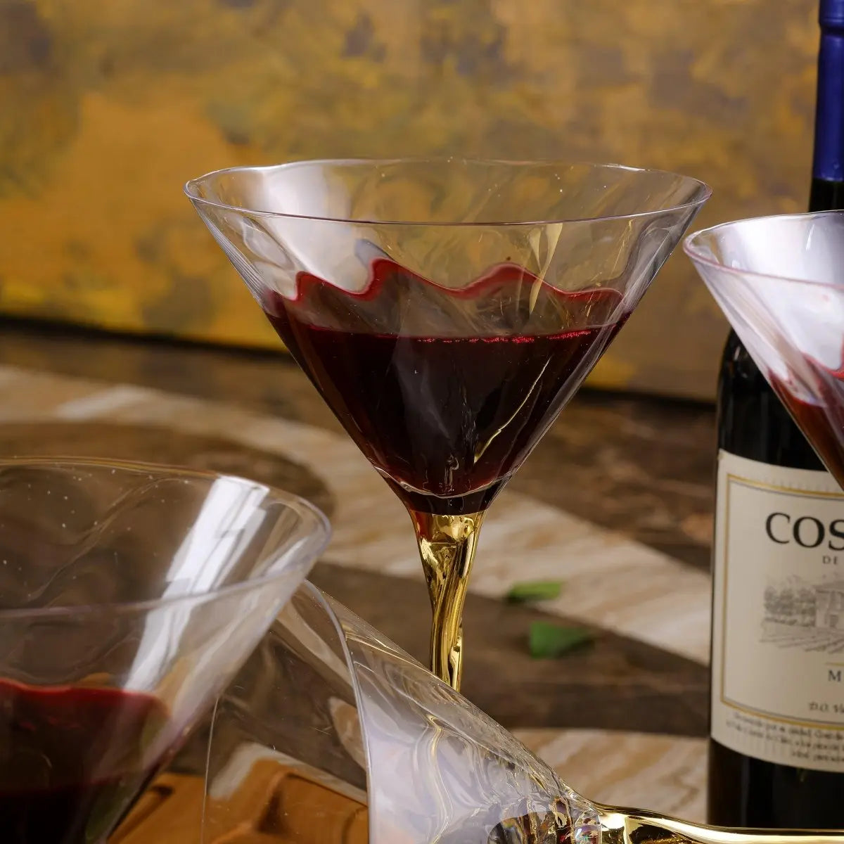 Drinking Glasses Royale Set Of 4 Martini Glasses - Daamaira Home and Living Ltd