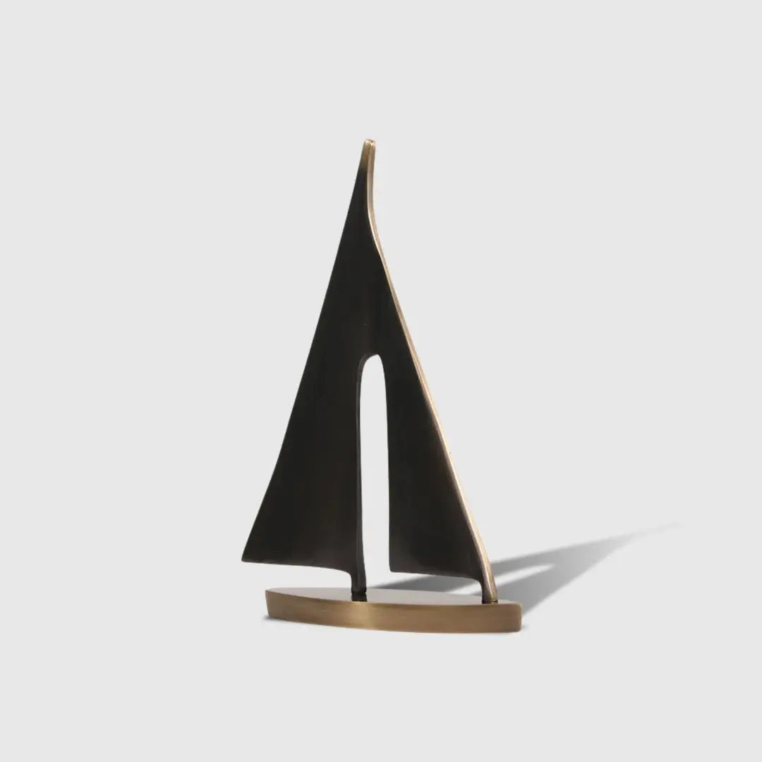 Decor Objects Sailing Boat Sculpture - Small - Daamaira Home and Living Ltd