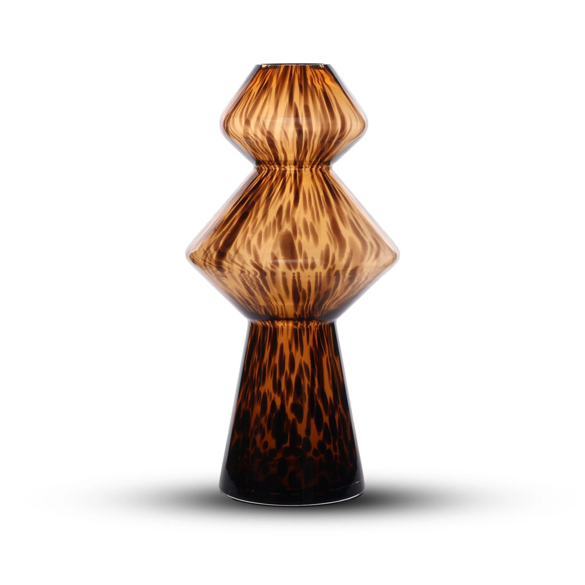 Vases Serene Tall Glass Vase - Daamaira Home and Living Ltd