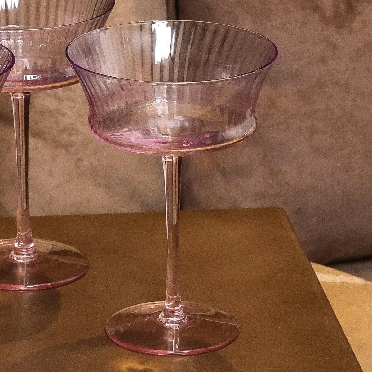 Drinking Glasses Shade Set Of 4 Cocktail Glasses - Daamaira Home and Living Ltd