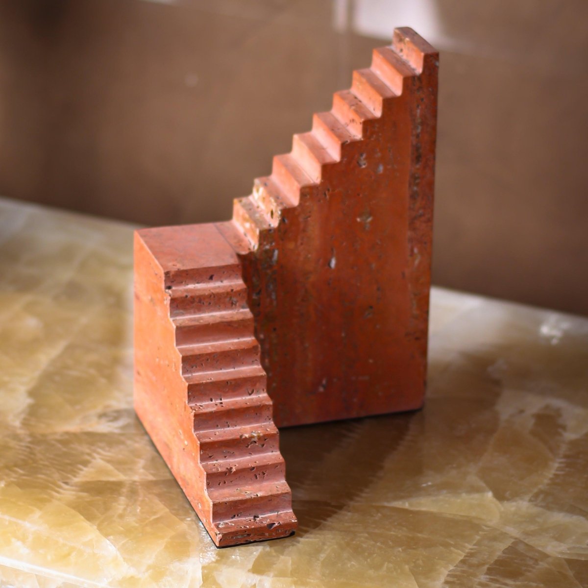 Decor Objects Stair To Heaven - Red Ochre - Daamaira Home and Living Ltd