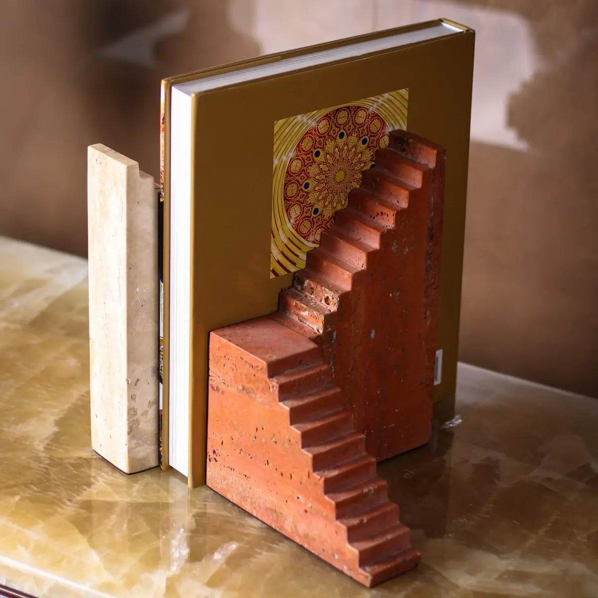 Decor Objects Stair To Heaven - Red Ochre - Daamaira Home and Living Ltd