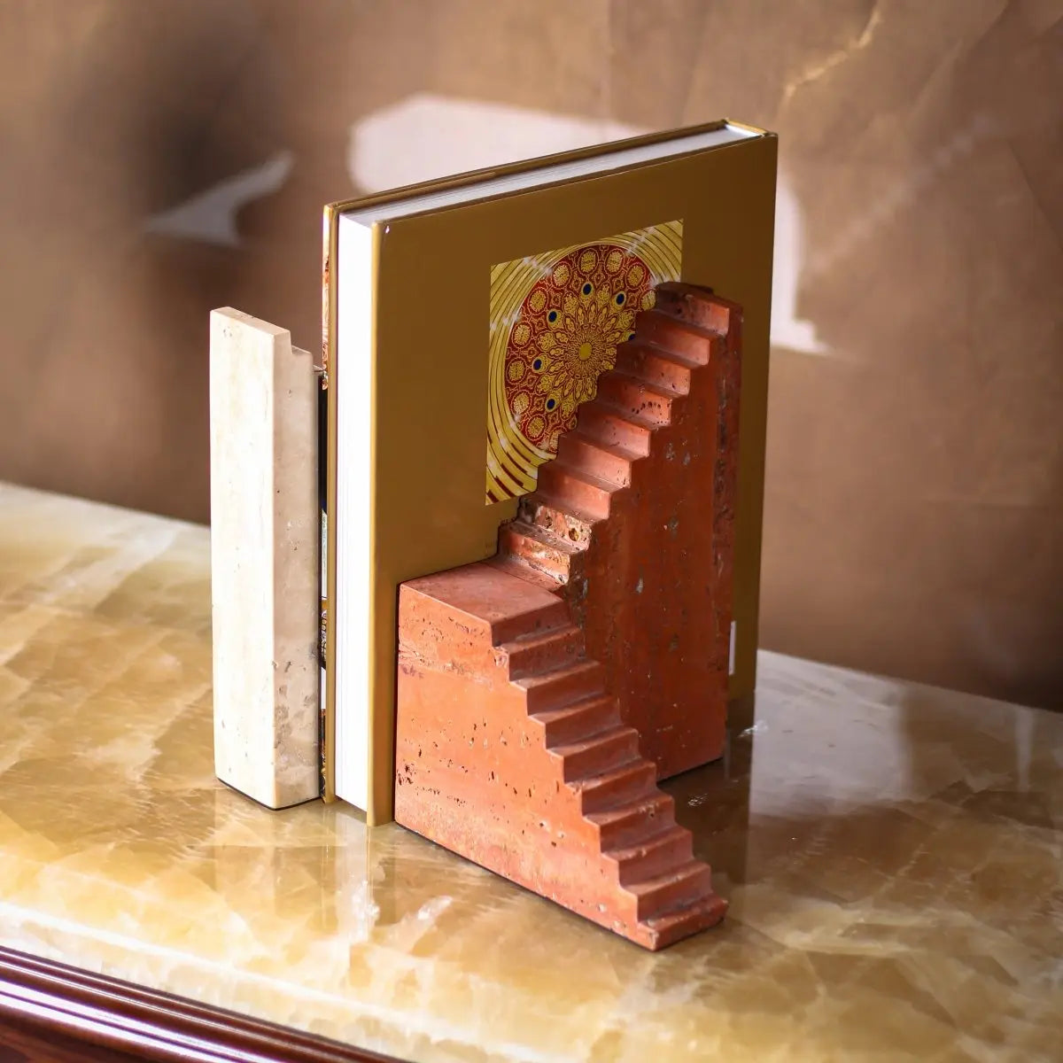 Decor Objects Stair To Heaven - Red Ochre - Daamaira Home and Living Ltd