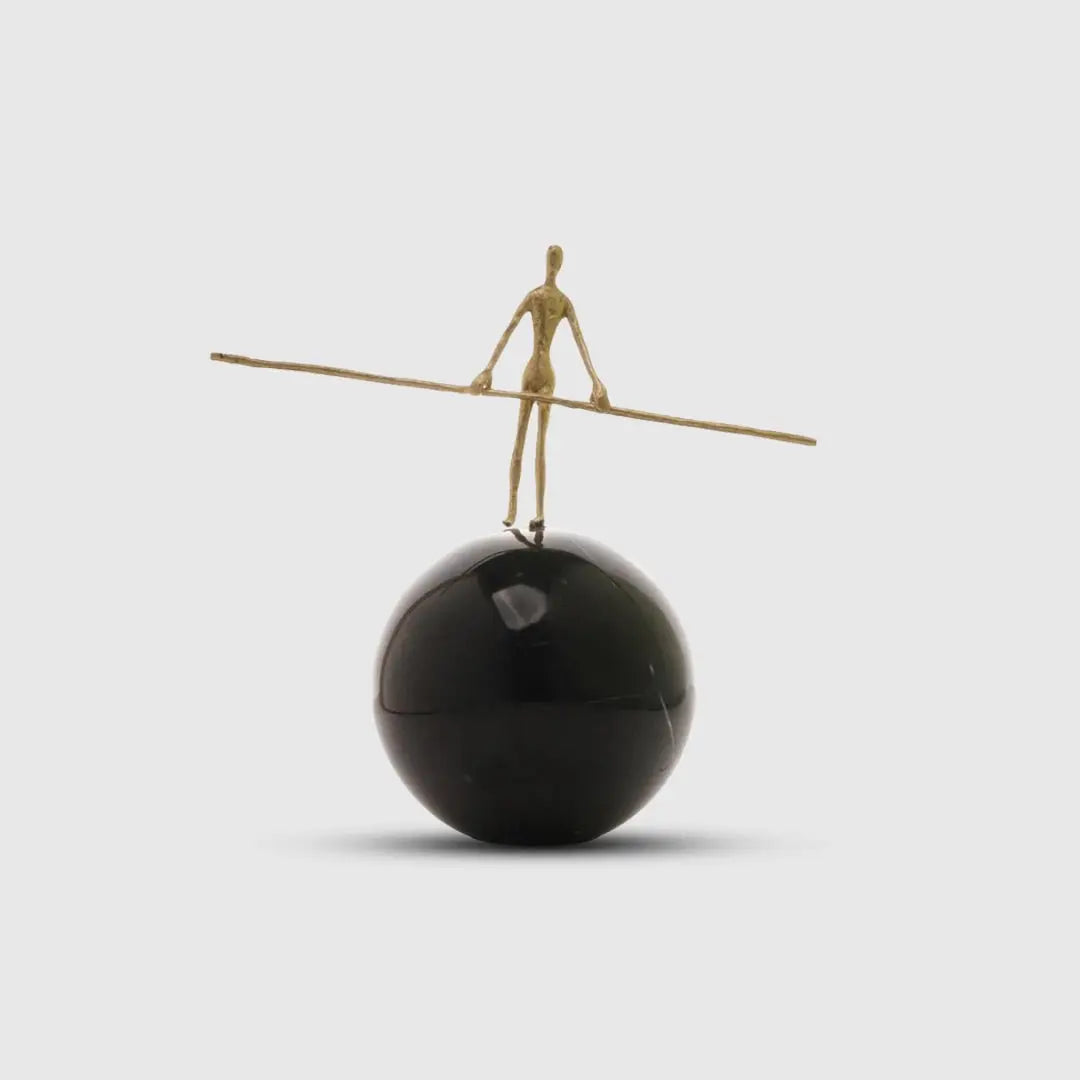 Sculptures & Figurines The Balancing Man - Daamaira Home and Living Ltd