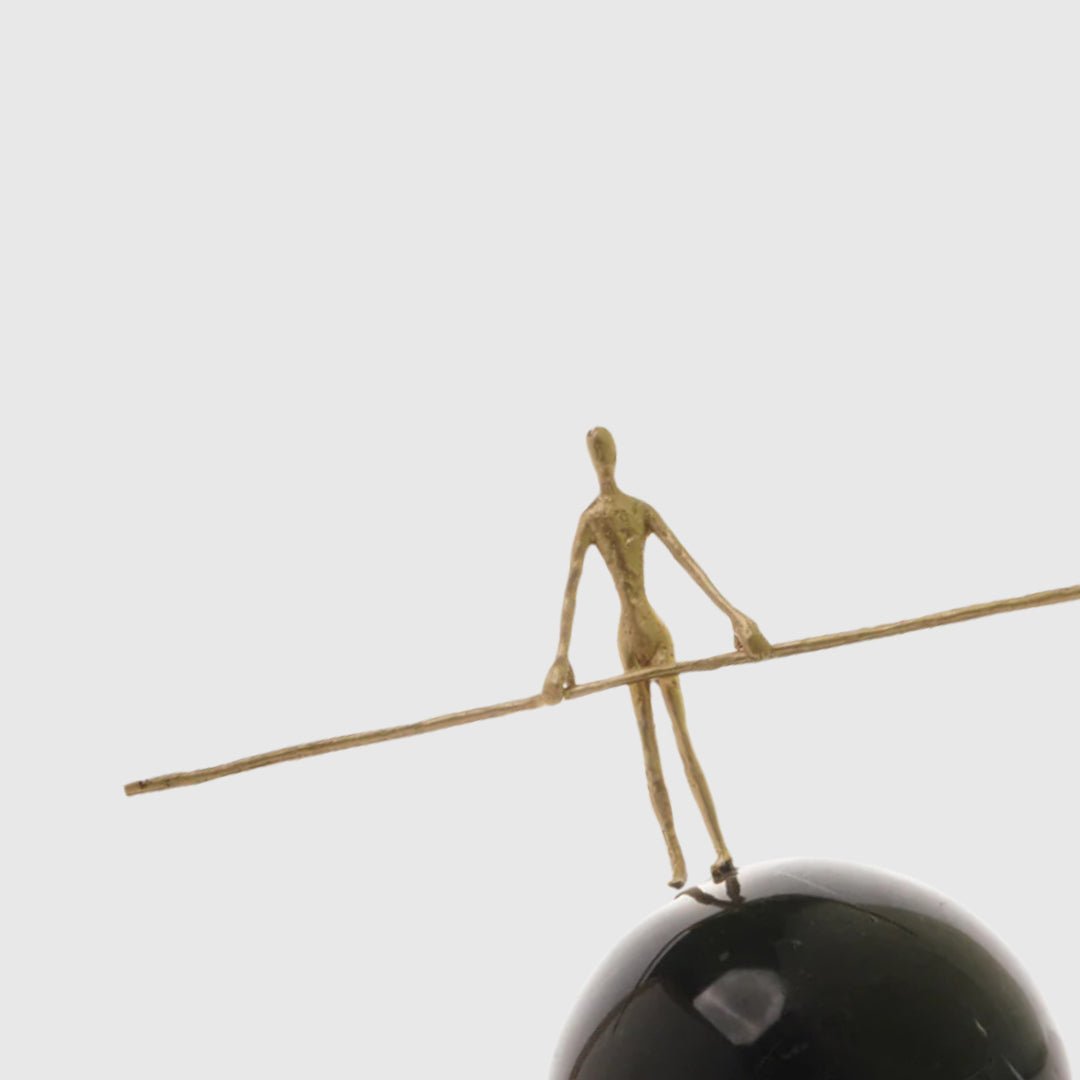 Sculptures & Figurines The Balancing Man - Daamaira Home and Living Ltd