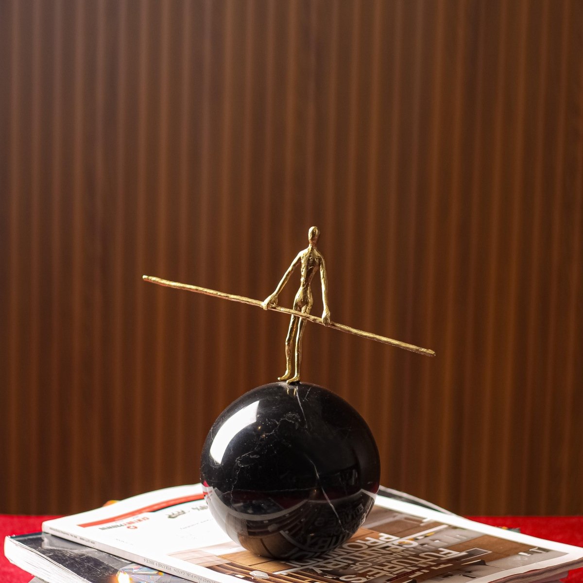 Sculptures & Figurines The Balancing Man - Daamaira Home and Living Ltd