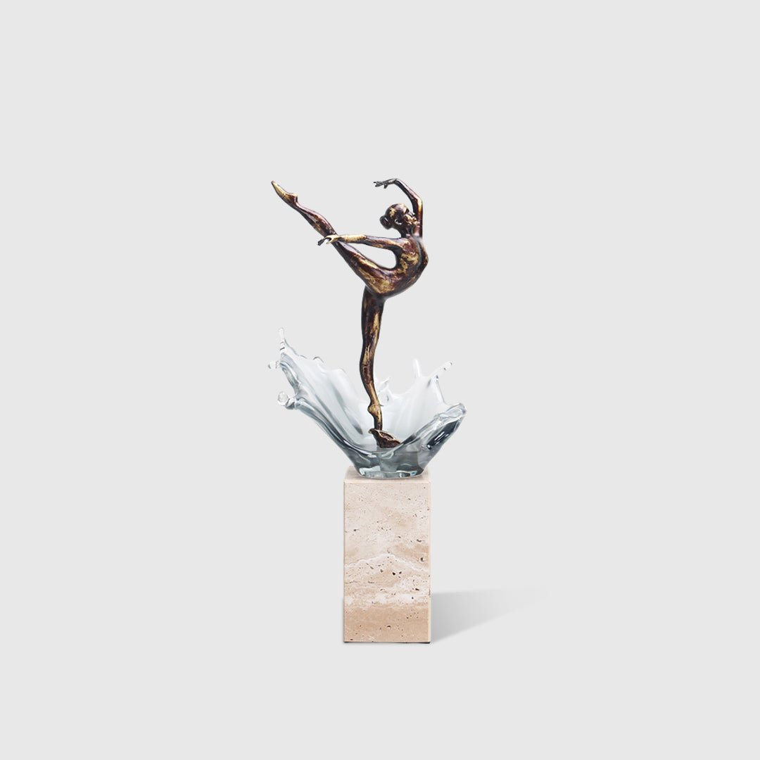 Sculptures & Figurines The Dancing Waves Statue - Daamaira Home and Living Ltd