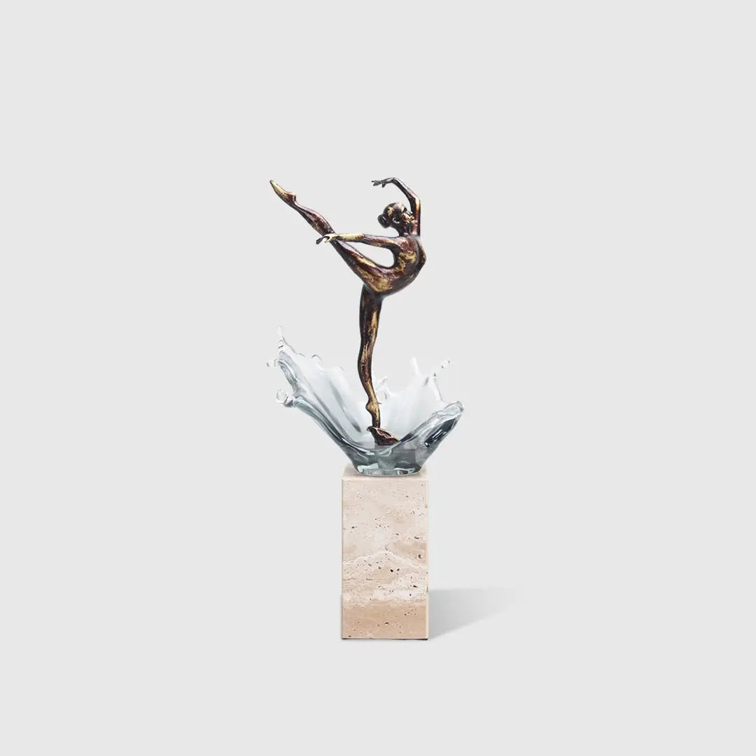 Sculptures & Figurines The Dancing Waves Statue - Daamaira Home and Living Ltd