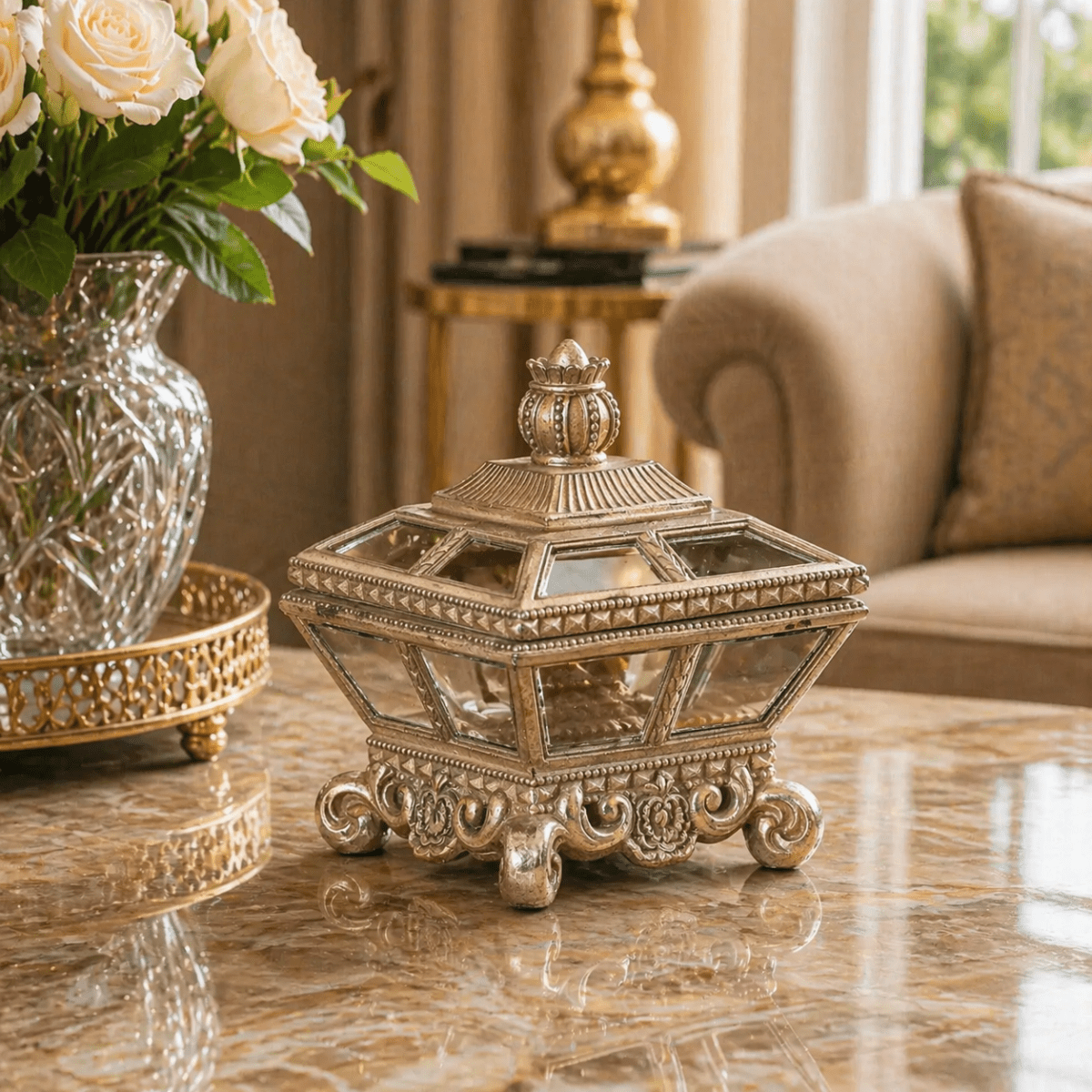 Storage Box The Elite Jewel Box - Daamaira Home and Living Ltd