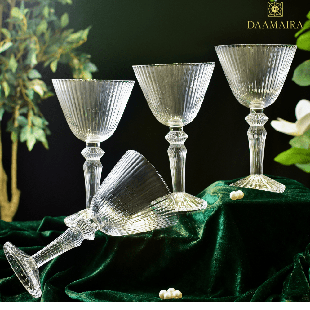 Drinking Glasses The Highness White Wine Glass - Daamaira Home and Living Ltd