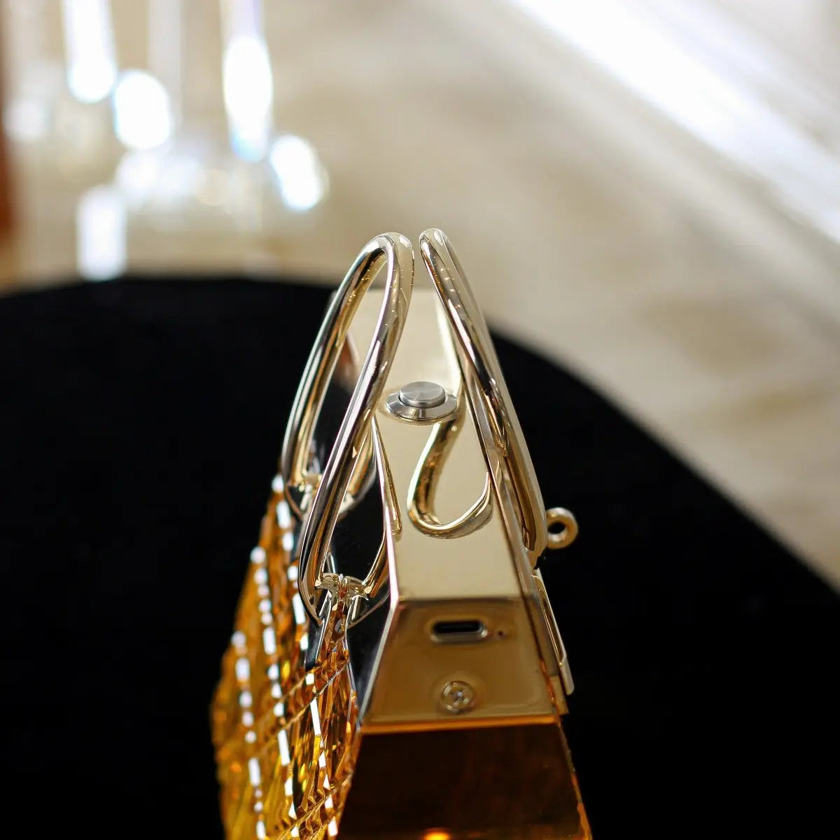 Lamp + Decor Piece The Lux Diamond Crystal Bag - Daamaira Home and Living Ltd