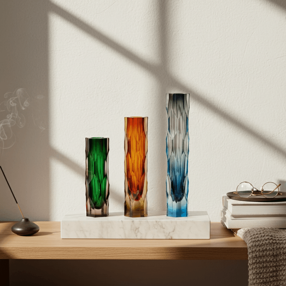 Decor Objects The Mid Night Flower Vase - Daamaira Home and Living Ltd