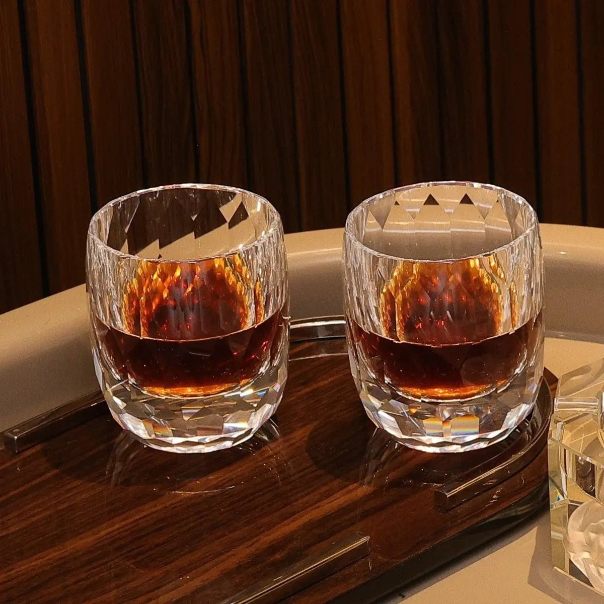 Drinking Glasses The Prestige Whiskey Glass Set Of 2 - Daamaira Home and Living Ltd