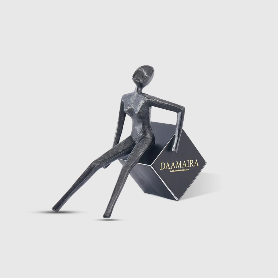 Sculptures & Figurines The Resting Man Sculpture - Daamaira Home and Living Ltd
