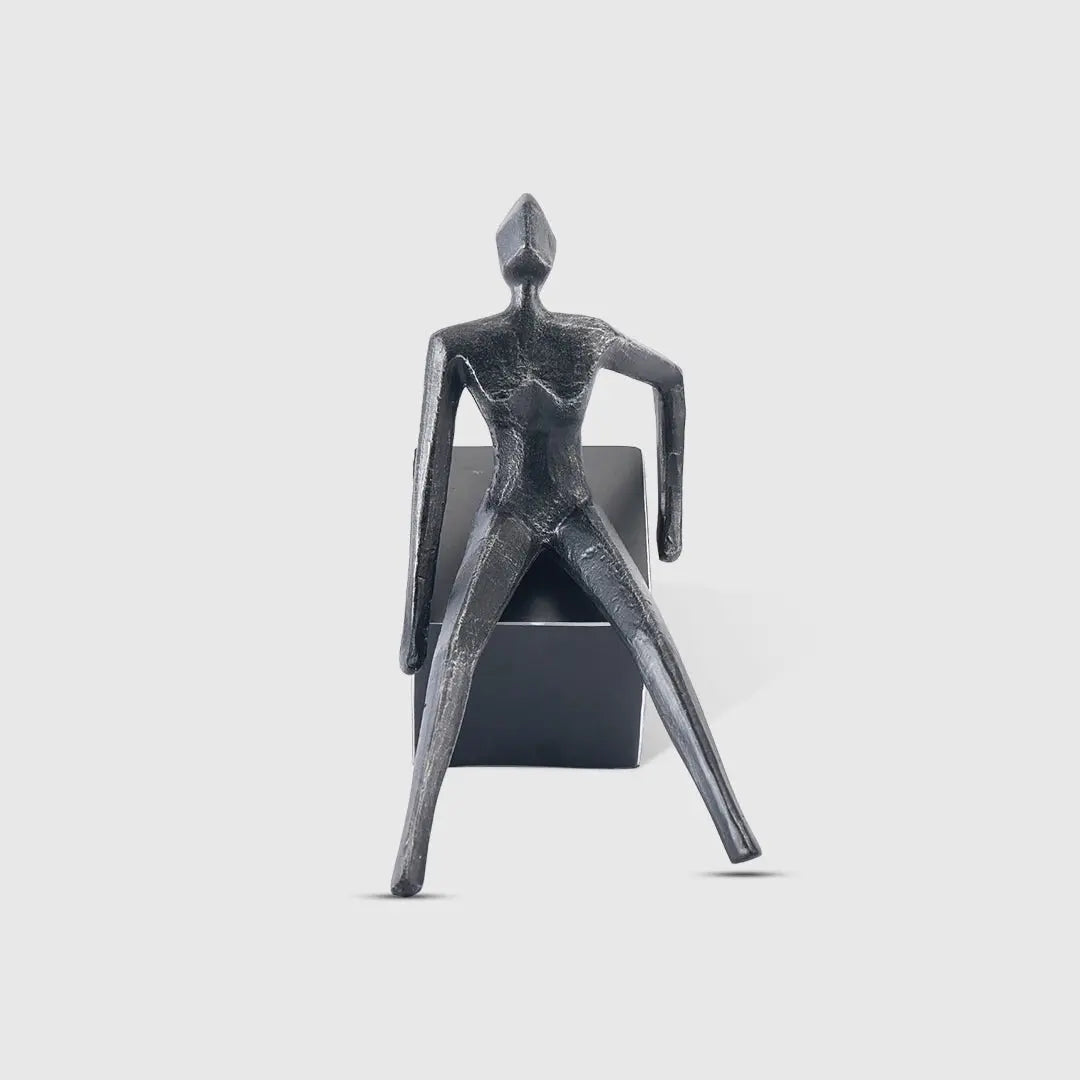 Sculptures & Figurines The Resting Man Sculpture - Daamaira Home and Living Ltd