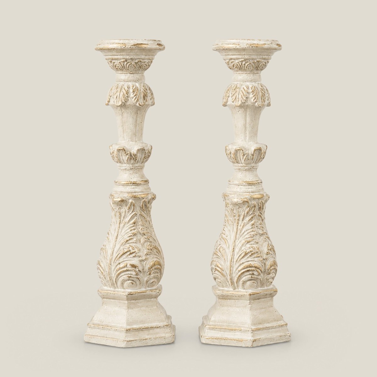Sculptures & Figurines The Visage Candle Holder - Set of 2 - Daamaira Home and Living Ltd