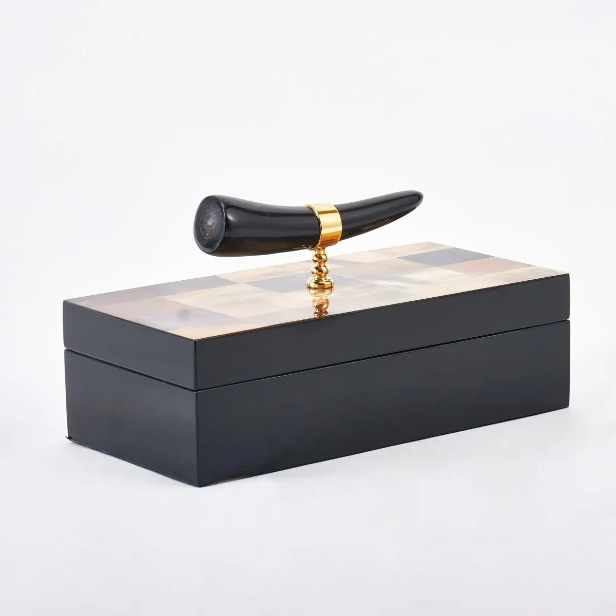 Storage Box Tuscany Horn Storage Box - Daamaira Home and Living Ltd